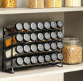 TidyLiving™ 28-Jar Spice Rack Organizer Set – Countertop Kitchen Seasoning Storage Rack