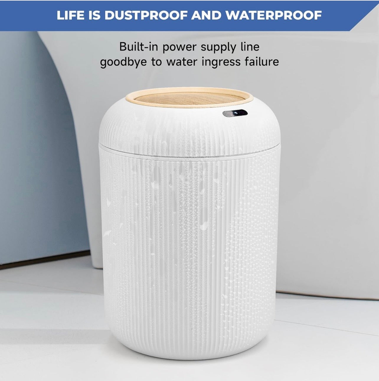 TidyLiving™ Touchless Motion Sensor Trash Can – Smart Automatic Waste Bin