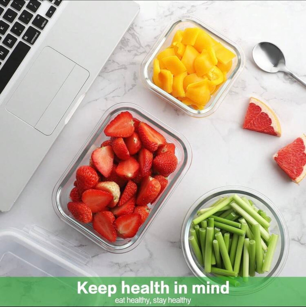 TidyLiving™ 32-Piece Borosilicate Glass Food Storage Container Set