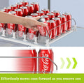 TidyLiving™ Auto-Glide Fridge Can Organizer & Beverage Dispenser