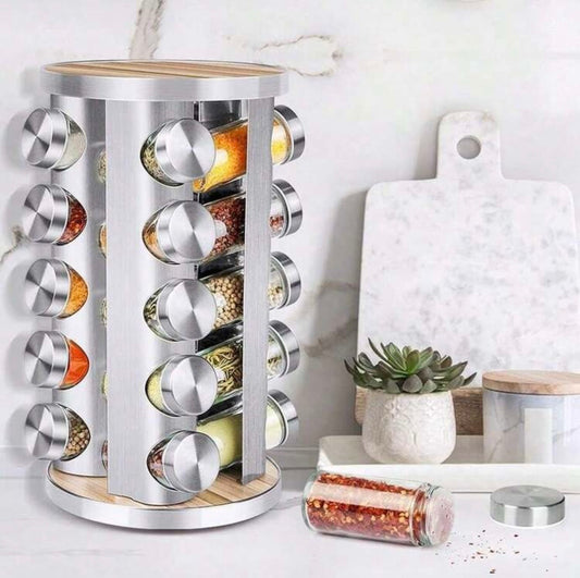 TidyLiving™ 20-Jar Rotating Spice Rack Organizer Set