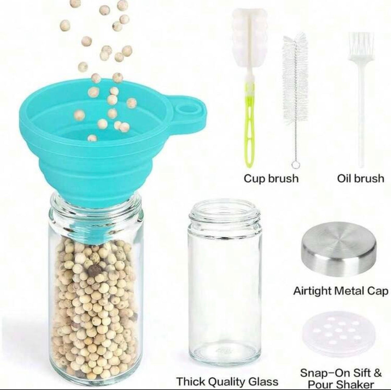 TidyLiving™ 20-Jar Rotating Spice Rack Organizer Set