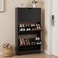 TidyLiving™ Slim Flip-Door Shoe Cabinet