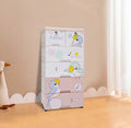 TidyLiving™ KidsLock Storage Dresser – 5 Drawer Plastic Organizer Cabinet with Lockable Top Drawers