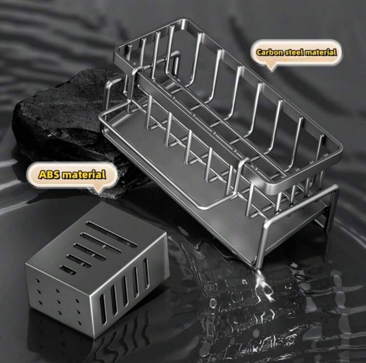 TidyLiving™ SinkSide Pro Kitchen Organizer & Drain Rack